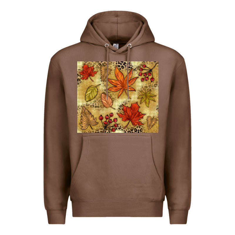 Fall Leaves Premium Hoodie by NancyCooperArtShop | Teevron