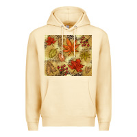 Pina Colada Fall leaves Premium Hoodie - NancyCooperArtShop