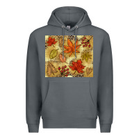 Rock Fall leaves Premium Hoodie - NancyCooperArtShop