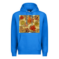 True Royal Fall leaves Premium Hoodie - NancyCooperArtShop