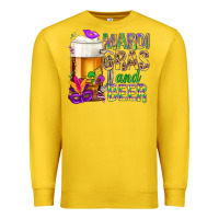 Lemon Mardi Gras and beer Premium Sweatshirt - NancyCooperArtShop