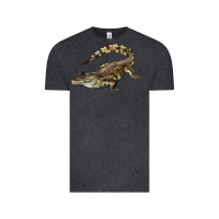 Vintage Black crocodile Vintage Tee - LillyAllenDesigns