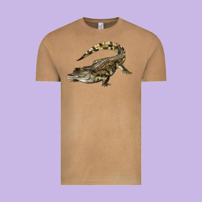 Crocodile Vintage Tee Designed By Lillyallendesigns