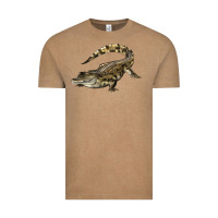 Vintage Coffee crocodile Vintage Tee - LillyAllenDesigns