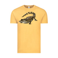 Vintage Mustard crocodile Vintage Tee - LillyAllenDesigns