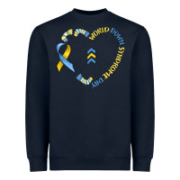 World Down Syndrome Day Heavyweight Sweatshirt | Teevron
