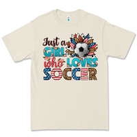 Bone just a girl who loves soccer Premium Tee - HRA Design Shop