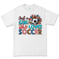 Just A Girl Who Loves Soccer Premium Tee | Teevron
