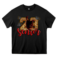 Black senior 2023 Heavy Core Tee - Zillion Design Studio