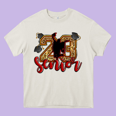 Senior 2023 Heavy Core Tee Designed By Zillion Design Studio