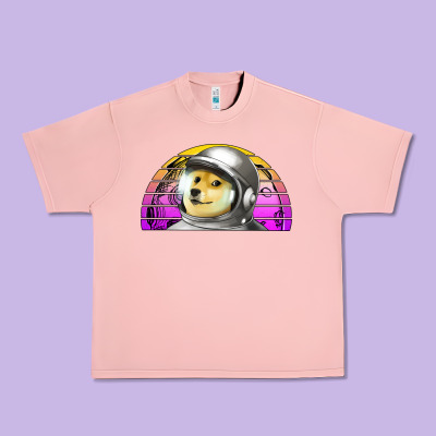 Dogecoin To The Mars Urban Heavy Tee Designed By Jasminsmagicworld