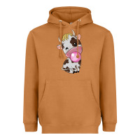 Meerkat cute cow Heavyweight Hoodie - texasbilliewilder