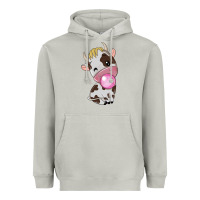 Moon Dust cute cow Heavyweight Hoodie - texasbilliewilder