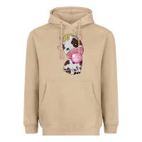 Mushroom cute cow Heavyweight Hoodie - texasbilliewilder