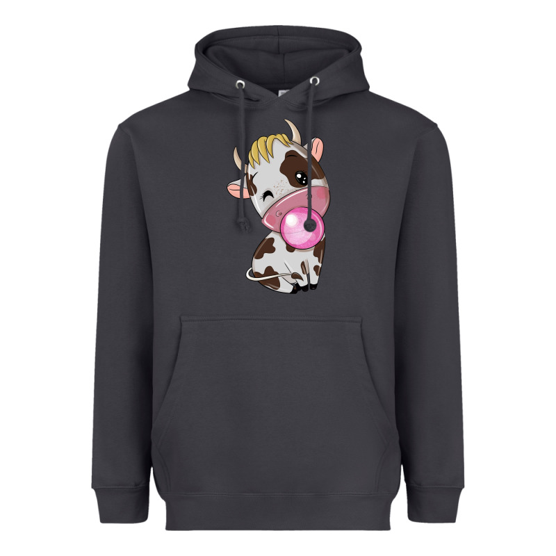 Cute Cow Heavyweight Hoodie by texasbilliewilder | Teevron