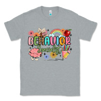 Heather Grey behavior specialist Classic Tee - MaliasSmallBusiness