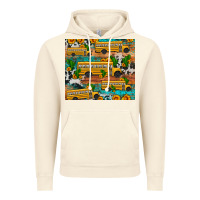 Vintage Artic school bus cactus sunflower Vintage Hoodie - Artiststas
