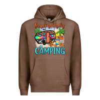 Chestnut summer camping Premium Hoodie - JahusDesignShop