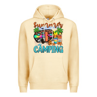 Pina Colada summer camping Premium Hoodie - JahusDesignShop