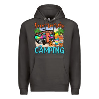 Smoke summer camping Premium Hoodie - JahusDesignShop