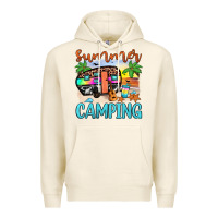 Tofu summer camping Premium Hoodie - JahusDesignShop