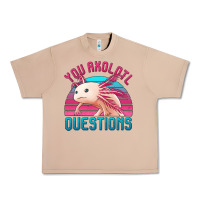 Burro you axolotl questions 80's retro sunset Urban Heavy Tee - Jasminsmagicworld