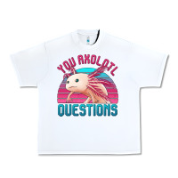 White you axolotl questions 80's retro sunset Urban Heavy Tee - Jasminsmagicworld