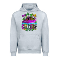 Heather Grey mardi gras cruise squad Urban Hoodie - OliviaCreatesArt