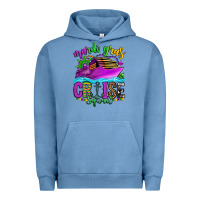 Pigment Pebble Blue mardi gras cruise squad Urban Hoodie - OliviaCreatesArt