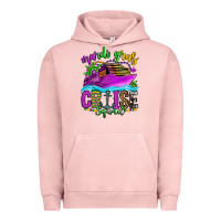 Pigment Salmon mardi gras cruise squad Urban Hoodie - OliviaCreatesArt