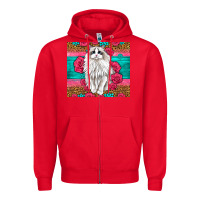 Red Western Ragdoll Cat Zipper Hoodie - LillyAllenDesigns