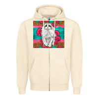 Sandshell Western Ragdoll Cat Zipper Hoodie - LillyAllenDesigns