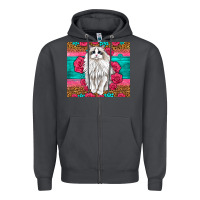 Smoke Western Ragdoll Cat Zipper Hoodie - LillyAllenDesigns