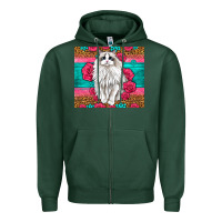 Sports Green Western Ragdoll Cat Zipper Hoodie - LillyAllenDesigns
