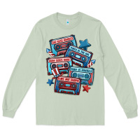 Matcha usa america cassette tapes Long Sleeve Tee - MaliasSmallBusiness