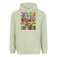 Matcha halloween with my gnomies Heavyweight Hoodie - texasbilliewilder