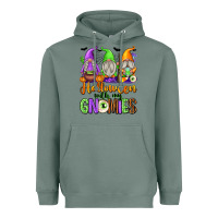 Sage halloween with my gnomies Heavyweight Hoodie - texasbilliewilder