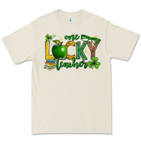 Bone St. Patrick's Day one lucky teacher Premium Tee - Neo Western