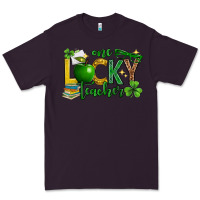 Plum St. Patrick's Day one lucky teacher Premium Tee - Neo Western