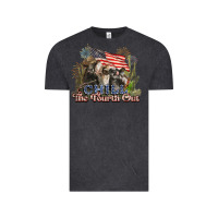 Vintage Black chill the fourth out cows 4th july america Vintage Tee - NancyCooperArtShop