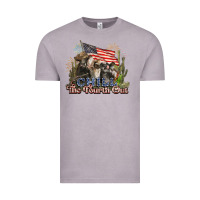 Vintage Zinc chill the fourth out cows 4th july america Vintage Tee - NancyCooperArtShop
