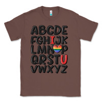 Chestnut pride alphabet Classic Tee - MaliasSmallBusiness