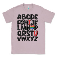 Lilac pride alphabet Classic Tee - MaliasSmallBusiness