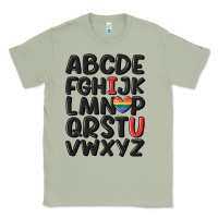 Matcha pride alphabet Classic Tee - MaliasSmallBusiness