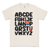 Natural pride alphabet Classic Tee - MaliasSmallBusiness