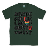Sports Green pride alphabet Classic Tee - MaliasSmallBusiness