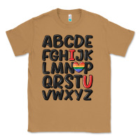 Toasted Coconut pride alphabet Classic Tee - MaliasSmallBusiness