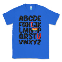 True Royal pride alphabet Classic Tee - MaliasSmallBusiness
