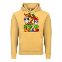 Vintage Mustard mexican day of the dead Vintage Hoodie - AdoDesignShop