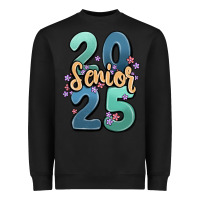 Black senior 2025 Heavyweight Sweatshirt - MaliasSmallBusiness